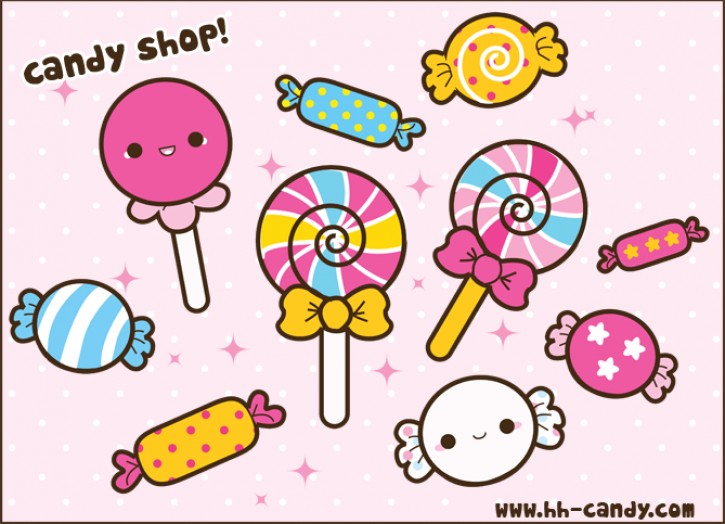 a-little-kitty 创意食物卡通形象05 candy_shop_by_a