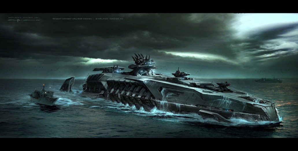 电影《超级战舰》里的外星人舰船发出的能量护罩是什么原理?