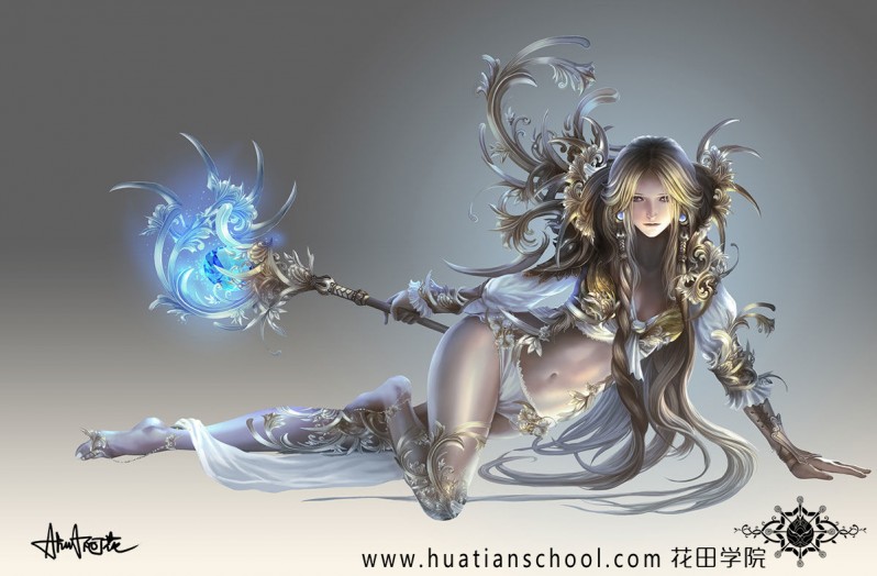 《天魔神坛》——女战士2
