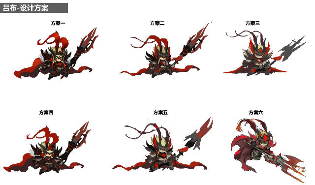 [分享]photoshop绘制q版原画潮爆三国吕布