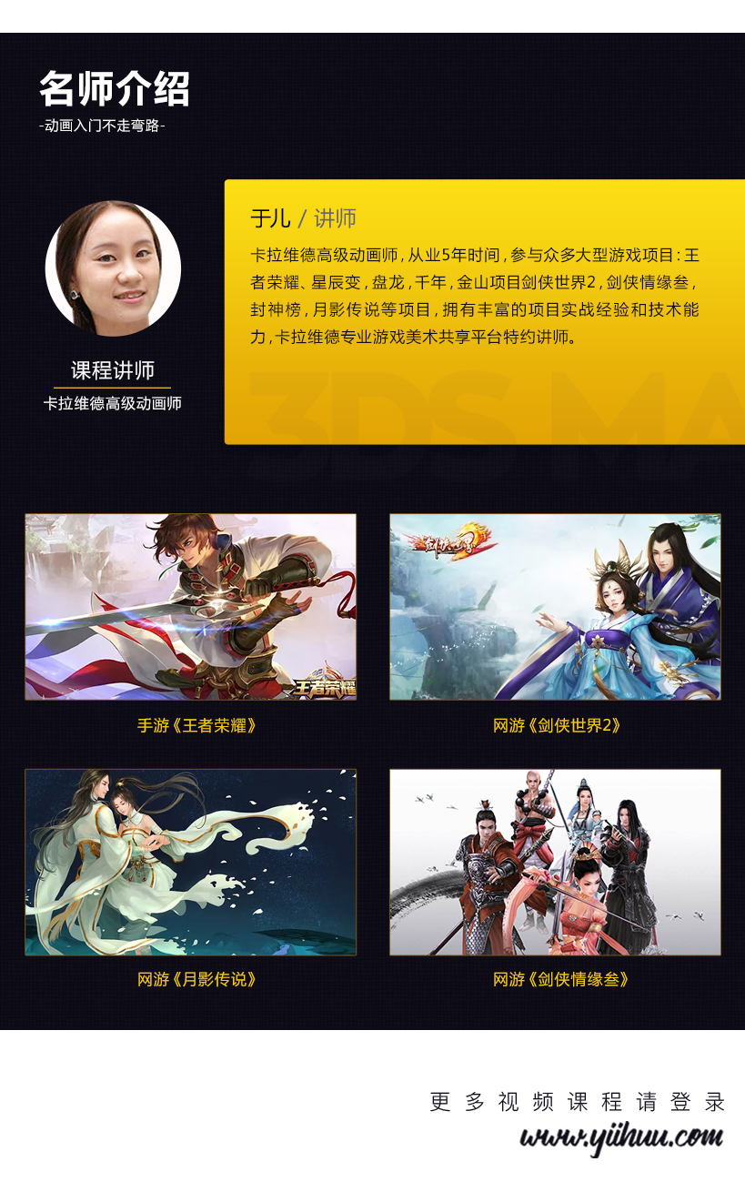 游戏动画深度原理讲解全析教程-限时简介