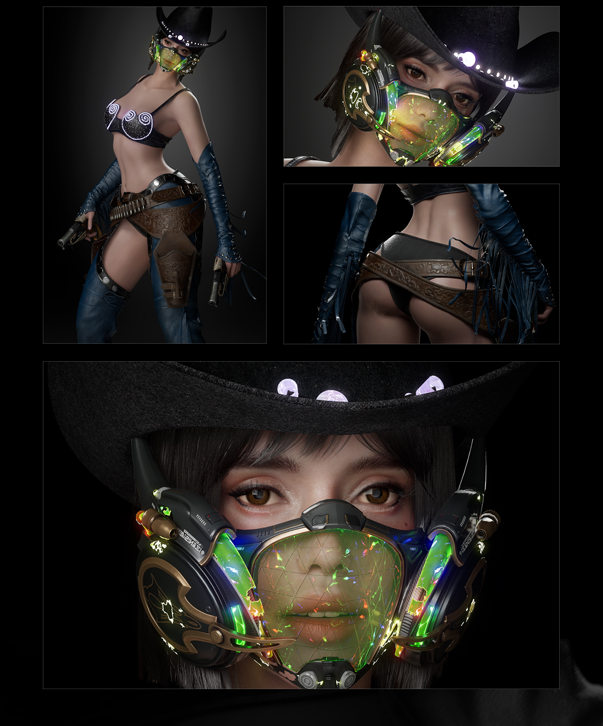 《南希》UE5角色制作动画设计全流程简介 PCXQ_04.jpg