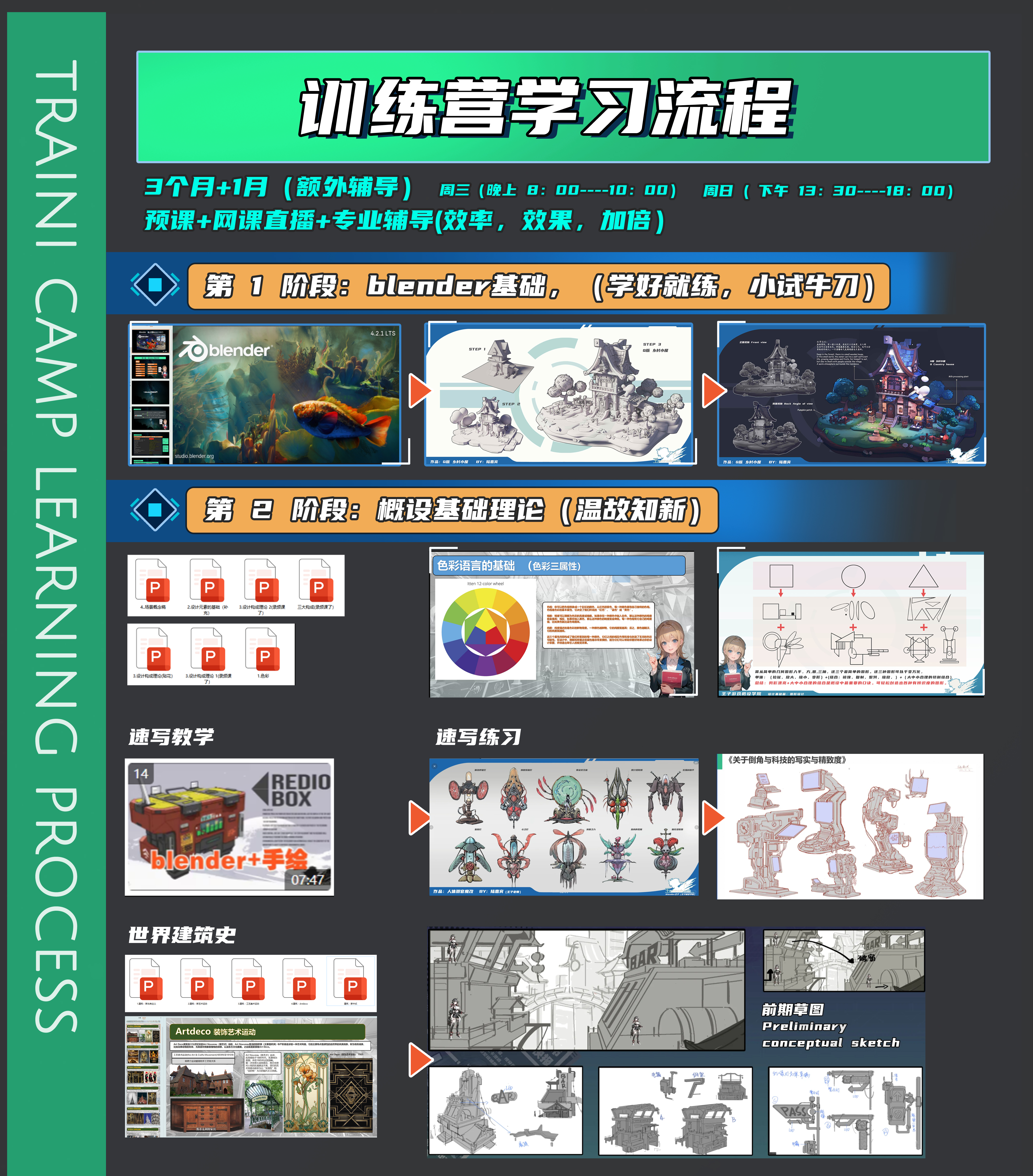 游戏场景概设训练营【第六期】简介