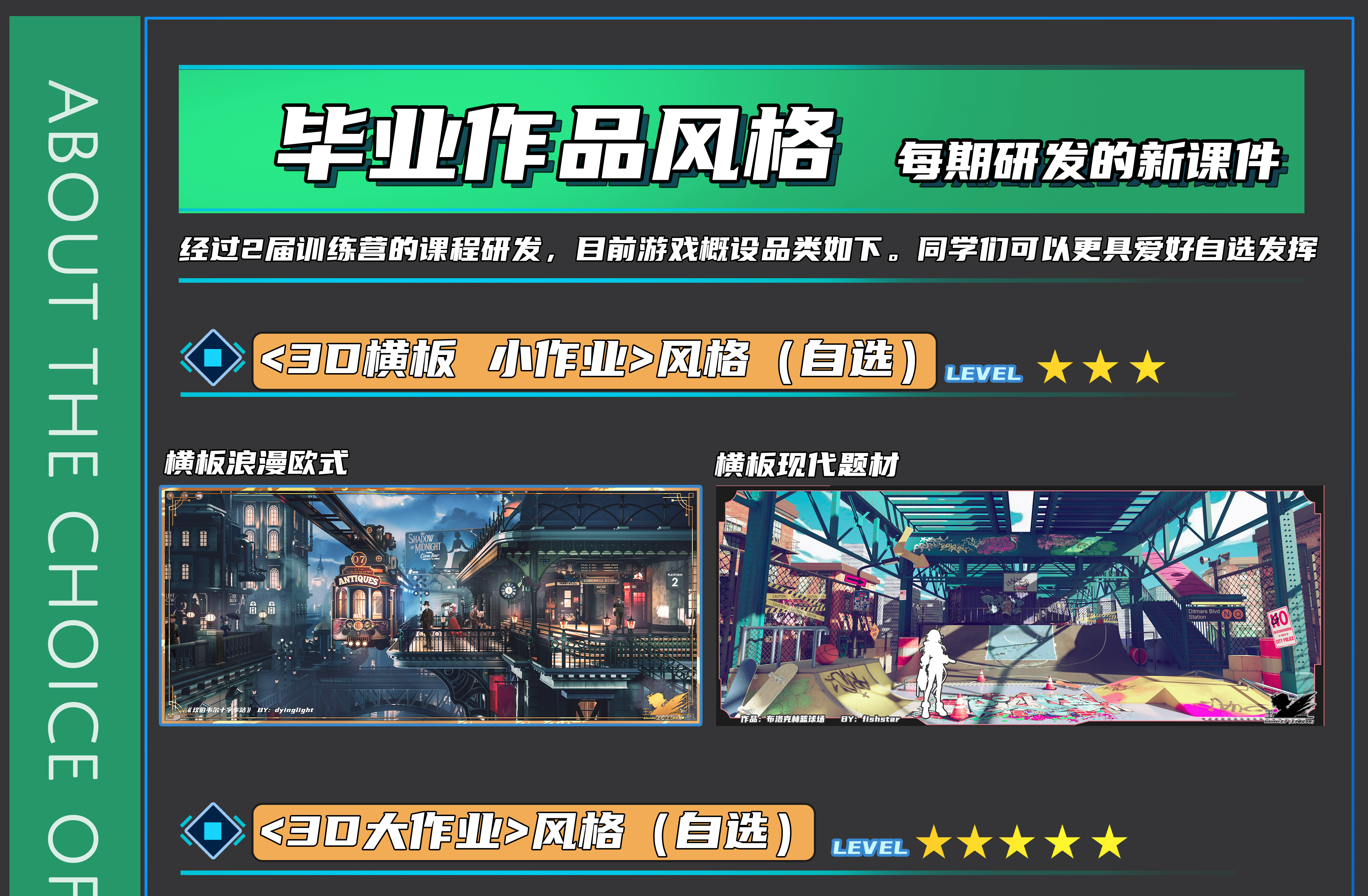 游戏场景概设训练营【第六期】简介